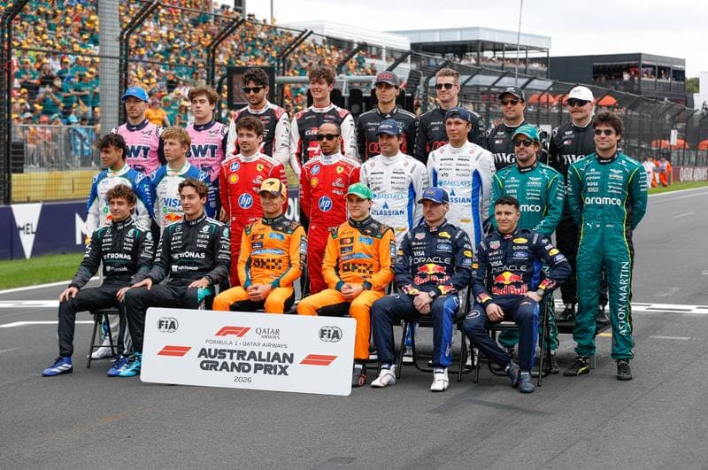 Motorsport. Formula 1. Australian Grand Prix. 08.03.2026