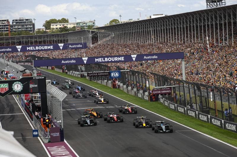 Motorsport. Formula 1. Australian Grand Prix. 08.03.2026