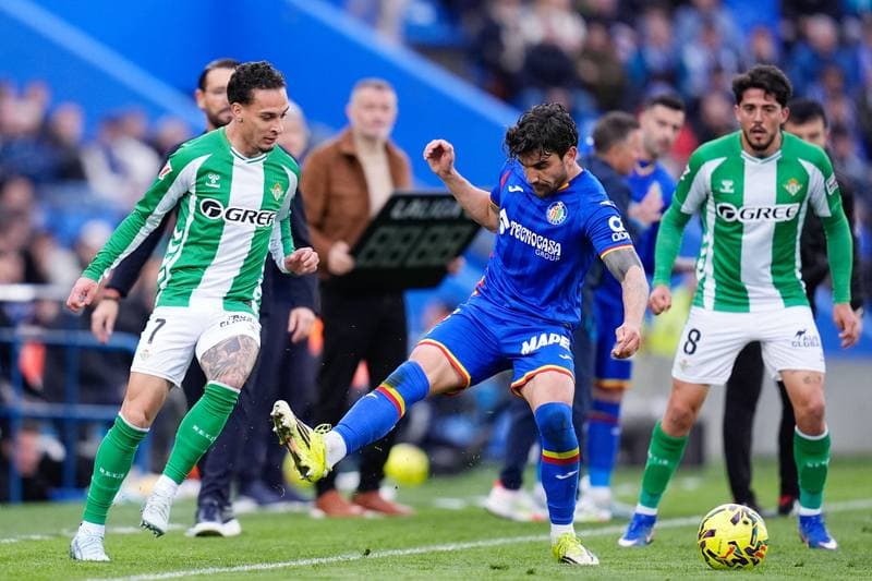 Football. La Liga. Getafe - Real Betis. 08.03.2026