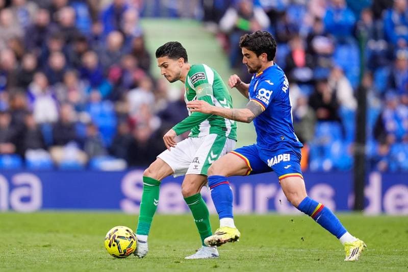 Football. La Liga. Getafe - Real Betis. 08.03.2026