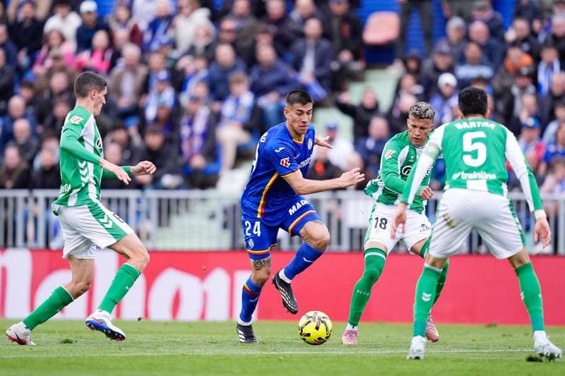 Football. La Liga. Getafe - Real Betis. 08.03.2026