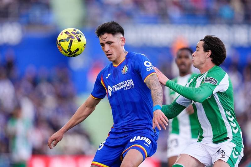 Football. La Liga. Getafe - Real Betis. 08.03.2026