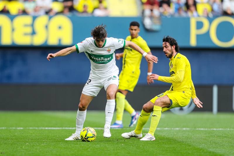 Football. La Liga. Villarreal - Elche. 08.03.2026
