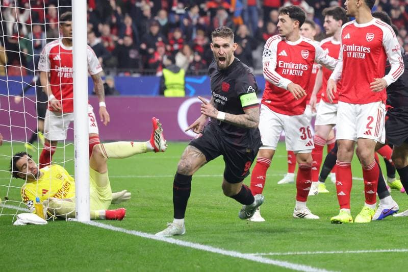 Football. UEFA Champions League. Bayer 04 Leverkusen - Arsenal. 11.03.2026
