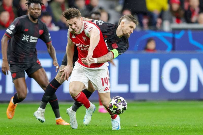 Football. UEFA Champions League. Bayer 04 Leverkusen - Arsenal. 11.03.2026