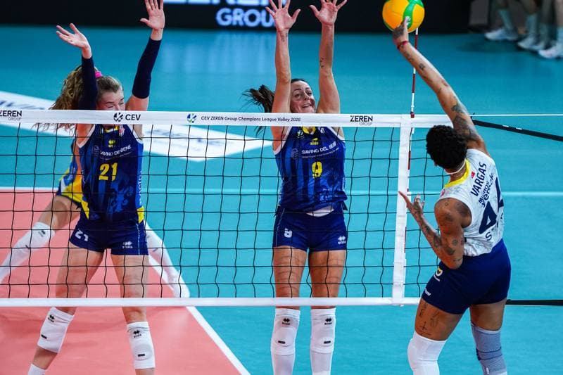 Volleyball. CEV Champions League Women. Savino Del Bene Scandicci - Fenerbahce Opet Kulubu. 11.03.2026