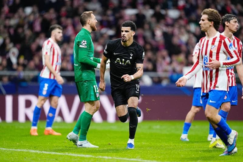 Football. UEFA Champions League. Atletico Madrid - Tottenham Hotspur. 10.03.2026