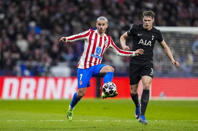 Football. UEFA Champions League. Atletico Madrid - Tottenham Hotspur. 10.03.2026