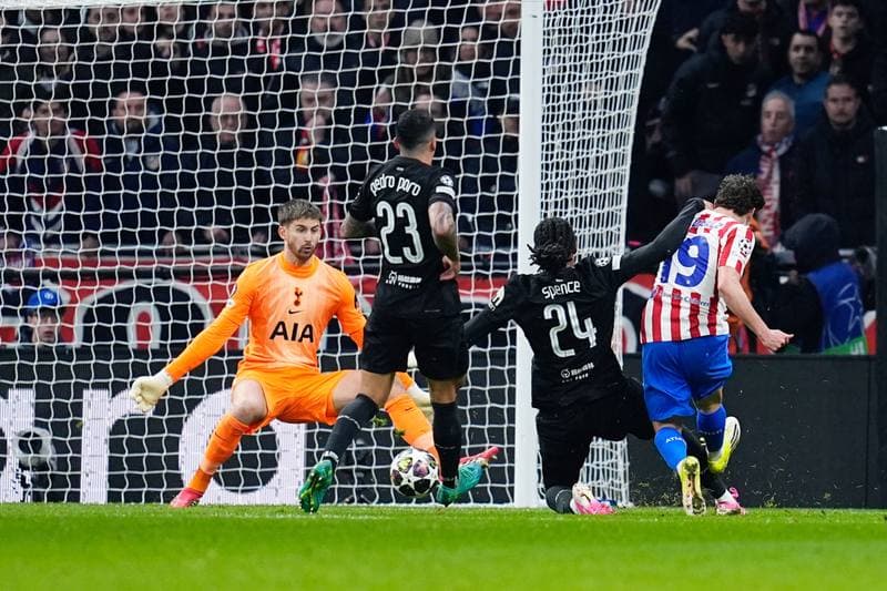 Football. UEFA Champions League. Atletico Madrid - Tottenham Hotspur. 10.03.2026