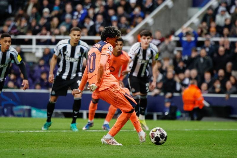 Football. UEFA Champions League. Newcastle - Barcelona. 10.03.2026