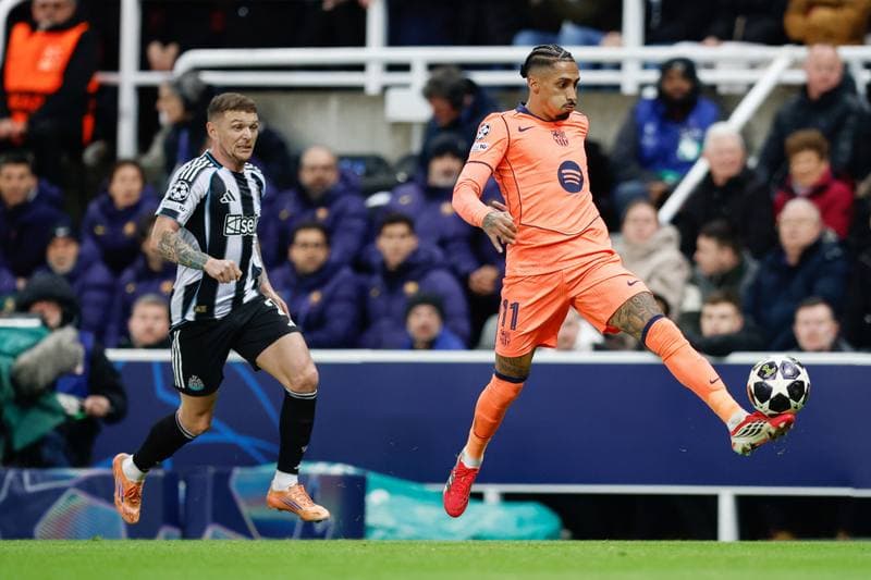 Football. UEFA Champions League. Newcastle - Barcelona. 10.03.2026