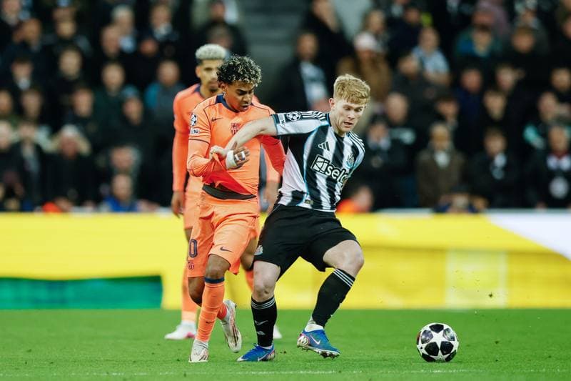 Football. UEFA Champions League. Newcastle - Barcelona. 10.03.2026