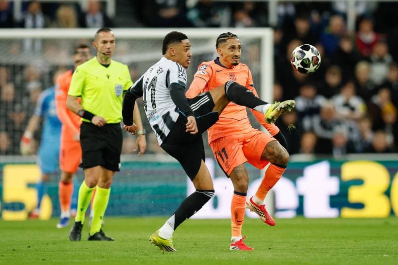 Football. UEFA Champions League. Newcastle - Barcelona. 10.03.2026
