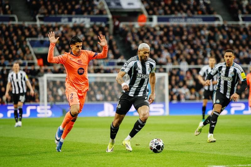 Football. UEFA Champions League. Newcastle - Barcelona. 10.03.2026