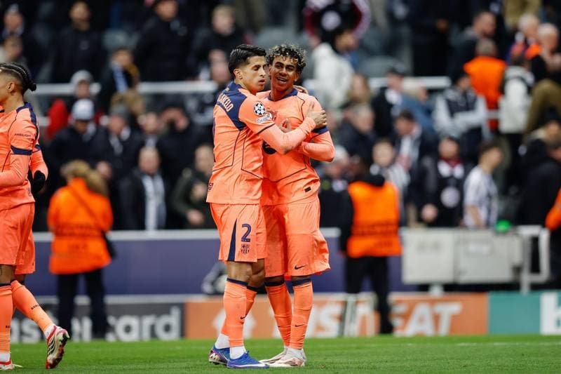 Football. UEFA Champions League. Newcastle - Barcelona. 10.03.2026