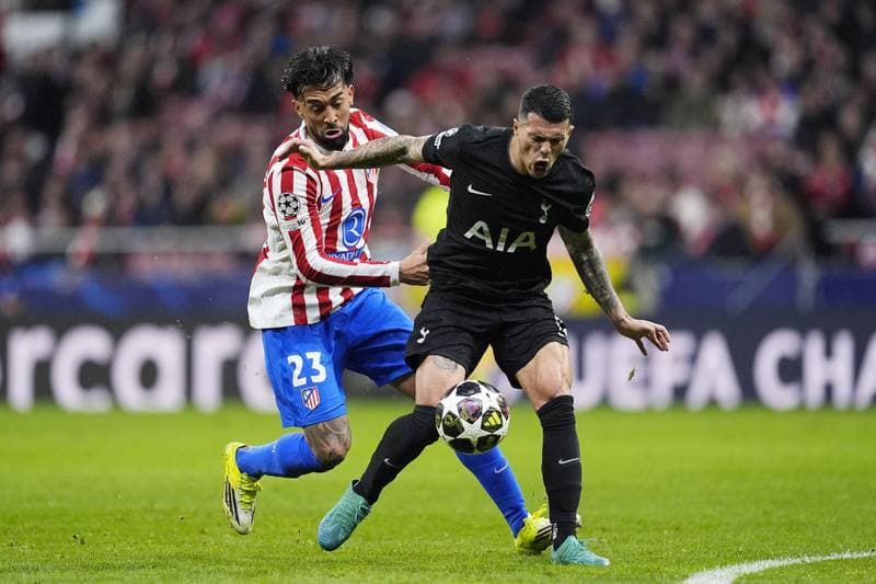 Football. UEFA Champions League. Atletico Madrid - Tottenham Hotspur. 10.03.2026