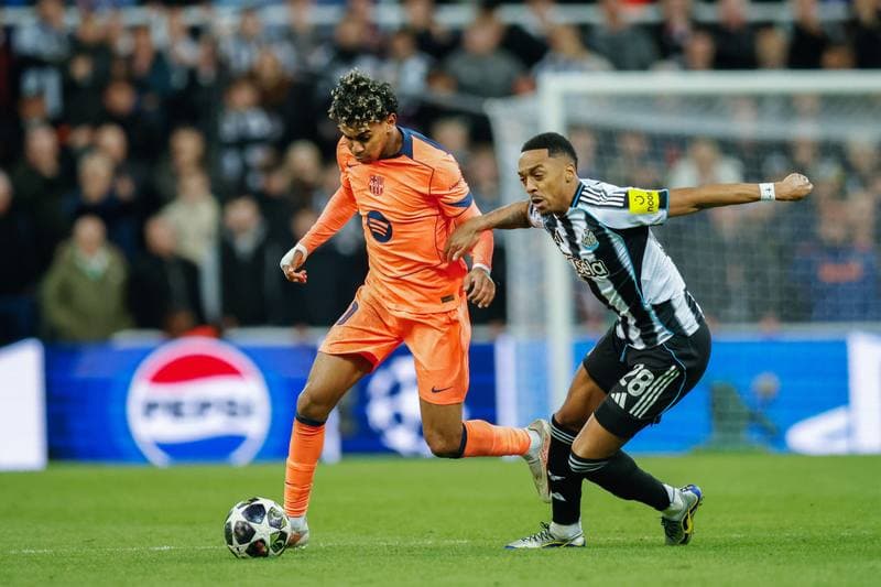 Football. UEFA Champions League. Newcastle - Barcelona. 10.03.2026