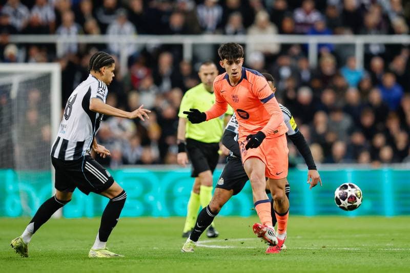 Football. UEFA Champions League. Newcastle - Barcelona. 10.03.2026