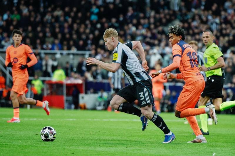Football. UEFA Champions League. Newcastle - Barcelona. 10.03.2026