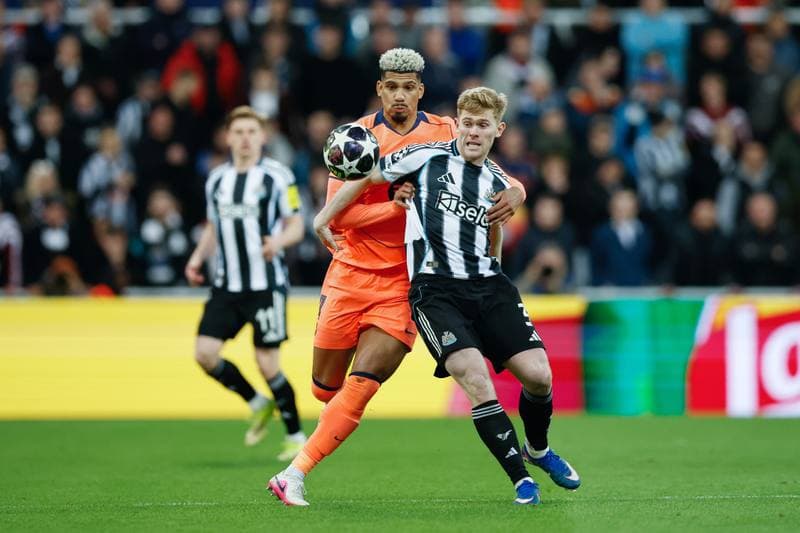 Football. UEFA Champions League. Newcastle - Barcelona. 10.03.2026