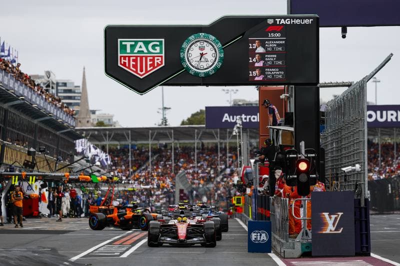 Motorsport. Formula 1. Australian Grand Prix. 08.03.2026