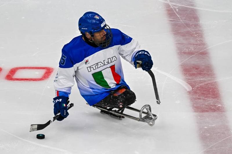 Ice Hockey. Paralympic Winter Games Milano-Cortina 2026. Italy - USA. 07.03.2026