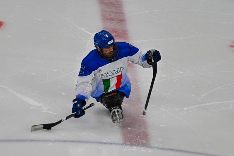 Ice Hockey. Paralympic Winter Games Milano-Cortina 2026. Italy - USA. 07.03.2026