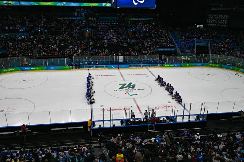 Ice Hockey. Paralympic Winter Games Milano-Cortina 2026. Italy - USA. 07.03.2026