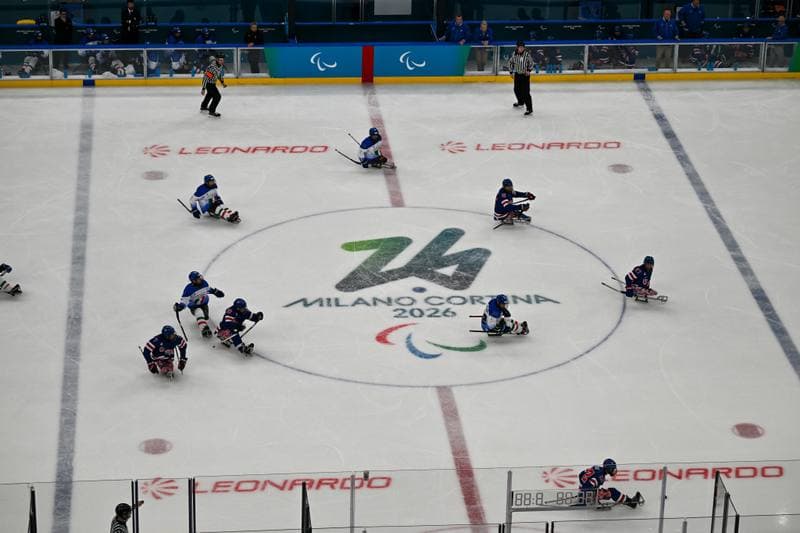 Ice Hockey. Paralympic Winter Games Milano-Cortina 2026. Italy - USA. 07.03.2026