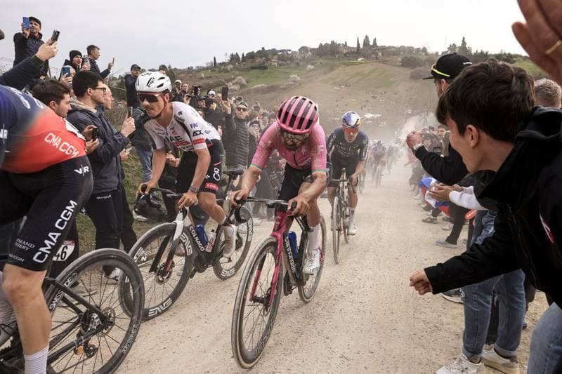 Cycling. Strade Bianche. Day 1. 07.03.2026