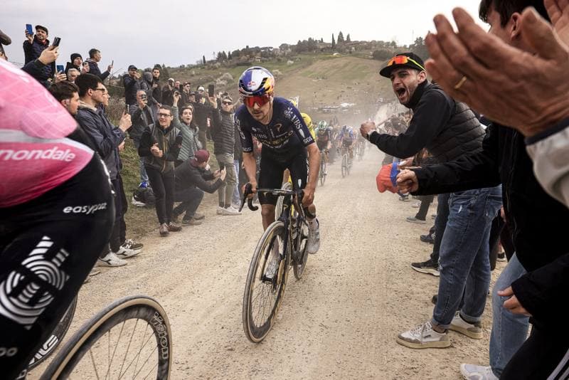 Cycling. Strade Bianche. Day 1. 07.03.2026