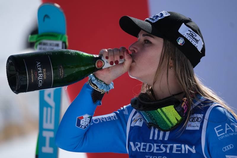 Alpine Skiing. Audi FIS Ski World Cup. Women's SuperG. 08.03.2026