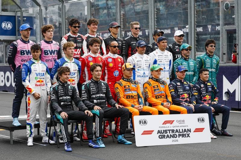 Motorsport. Formula 1. Australian Grand Prix. 08.03.2026