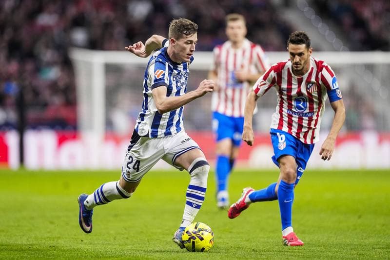 Football. La Liga. Atletico Madrid - Real Sociedad. 07.03.2026