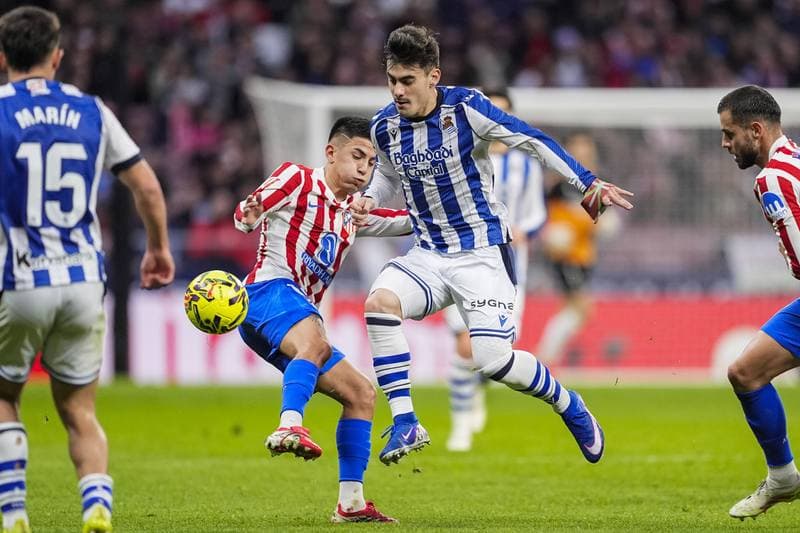 Football. La Liga. Atletico Madrid - Real Sociedad. 07.03.2026