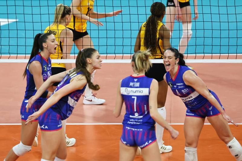 Volleyball. CEV Champions League Women. Numia Vero Volley Milano - VakifBank Istanbul. 10.03.2026