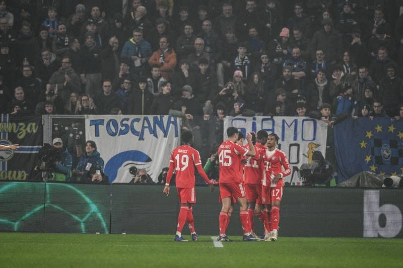 Football. UEFA Champions League. Atalanta BC - FC Bayern Munich. 10.03.2026