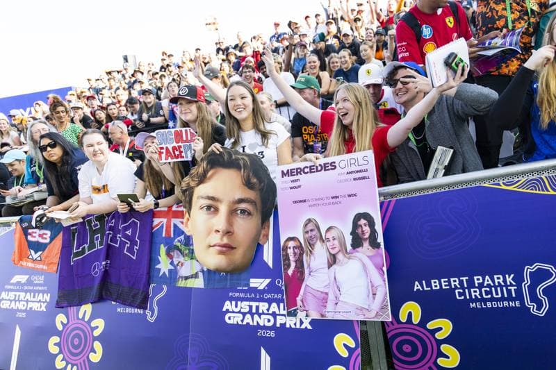Motorsport. Formula 1. Australian Grand Prix. 08.03.2026