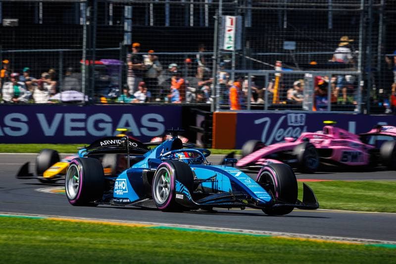Motorsport. Formula 2. Australian Grand Prix. 07.03.2026