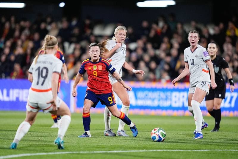 Football. FIFA Women's World Cup Qualifiers. Spain - Iceland. 03.03.2026