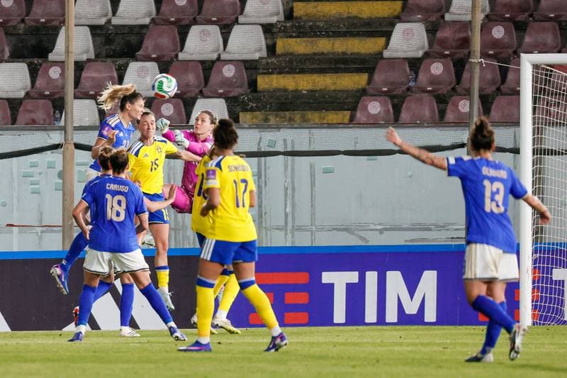 Football. Women's European Qualifiers. Italy - Sweden. 30.08.2025