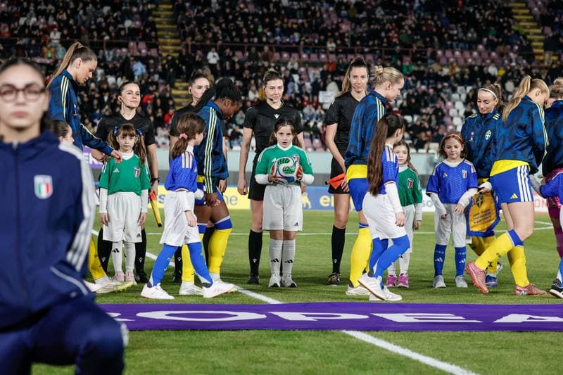 Football. Women's European Qualifiers. Italy - Sweden. 30.08.2025
