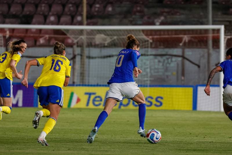 Football. Women's European Qualifiers. Italy - Sweden. 30.08.2025