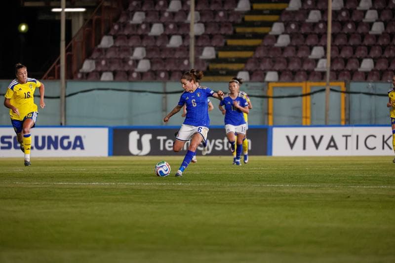 Football. Women's European Qualifiers. Italy - Sweden. 30.08.2025