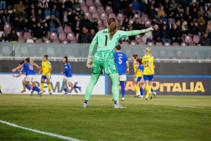 Football. Women's European Qualifiers. Italy - Sweden. 30.08.2025