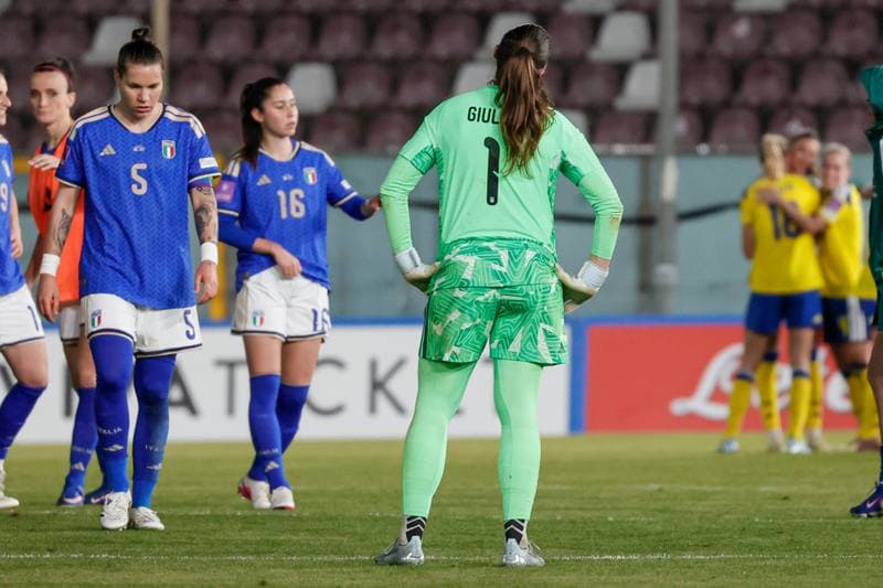 Football. Women's European Qualifiers. Italy - Sweden. 30.08.2025