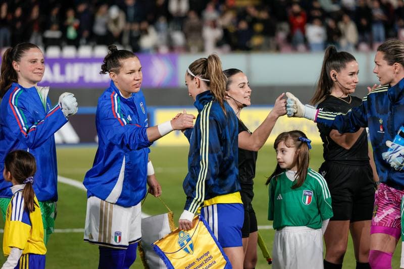 Football. Women's European Qualifiers. Italy - Sweden. 30.08.2025