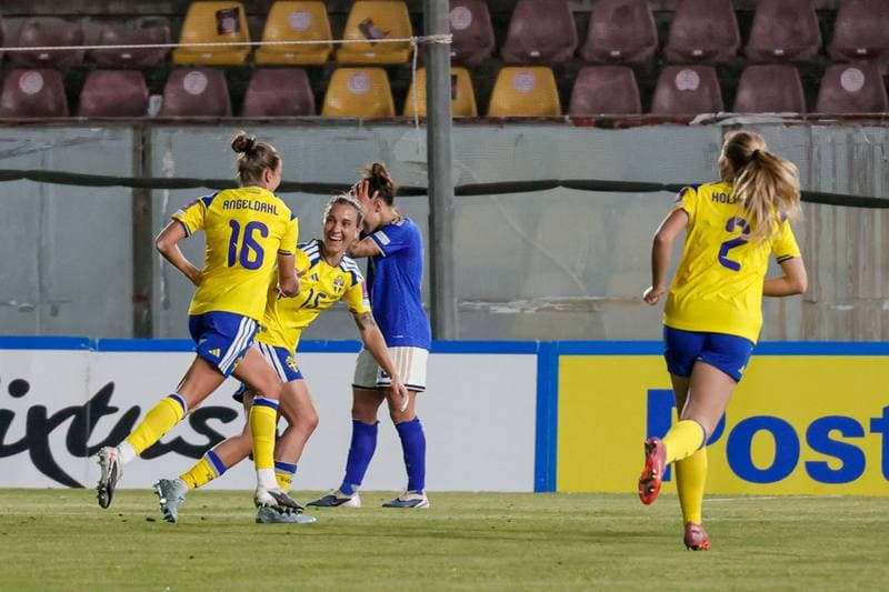 Football. Women's European Qualifiers. Italy - Sweden. 30.08.2025