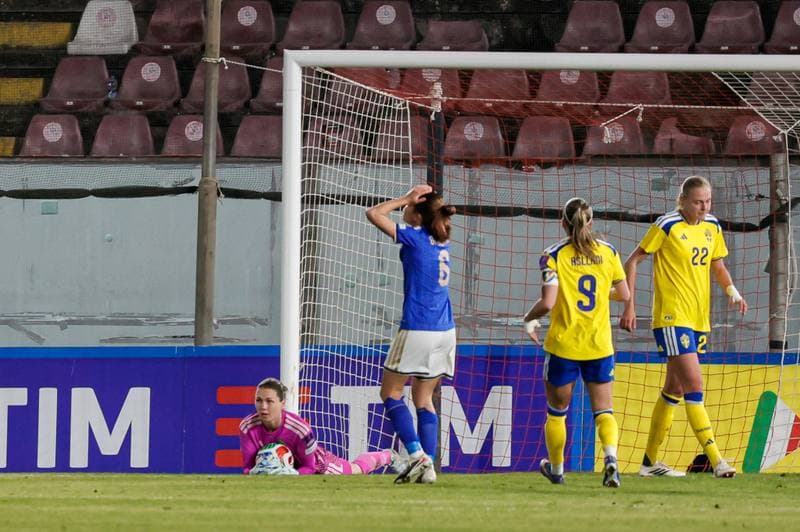 Football. Women's European Qualifiers. Italy - Sweden. 30.08.2025