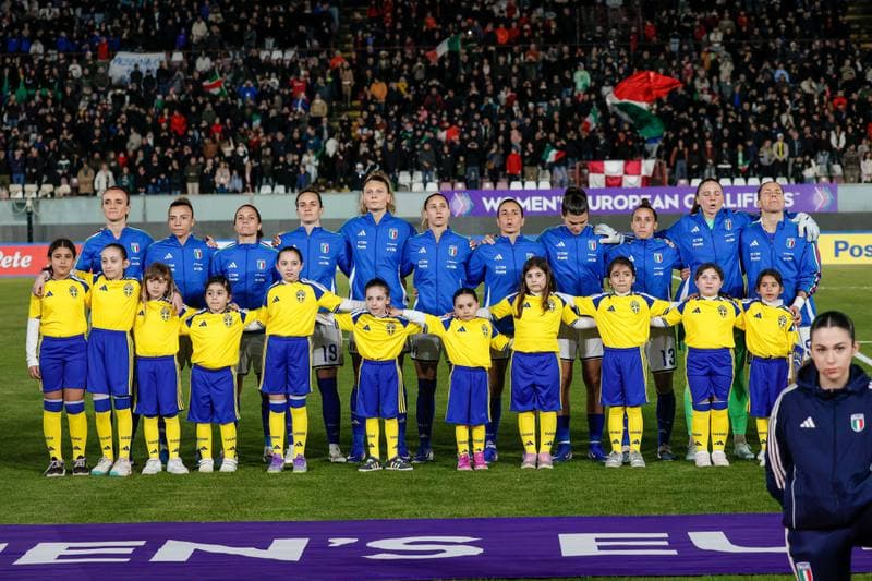 Football. Women's European Qualifiers. Italy - Sweden. 30.08.2025